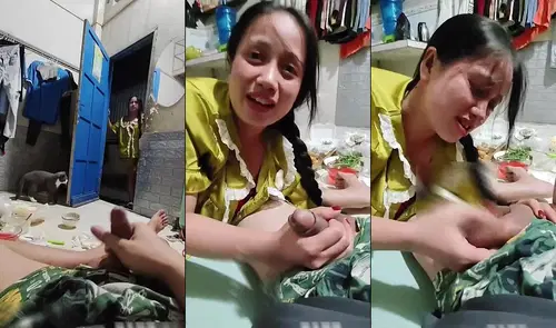 Poster of Cái kết ngon chim khi đang quay tay mà quên đóng cửa phòng và bị em hàng xóm nhìn thấy