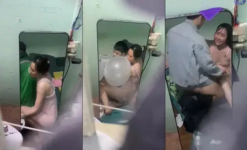 Poster of Chị hàng xóm và anh grab may mắn bú bóng xong bú luôn chị