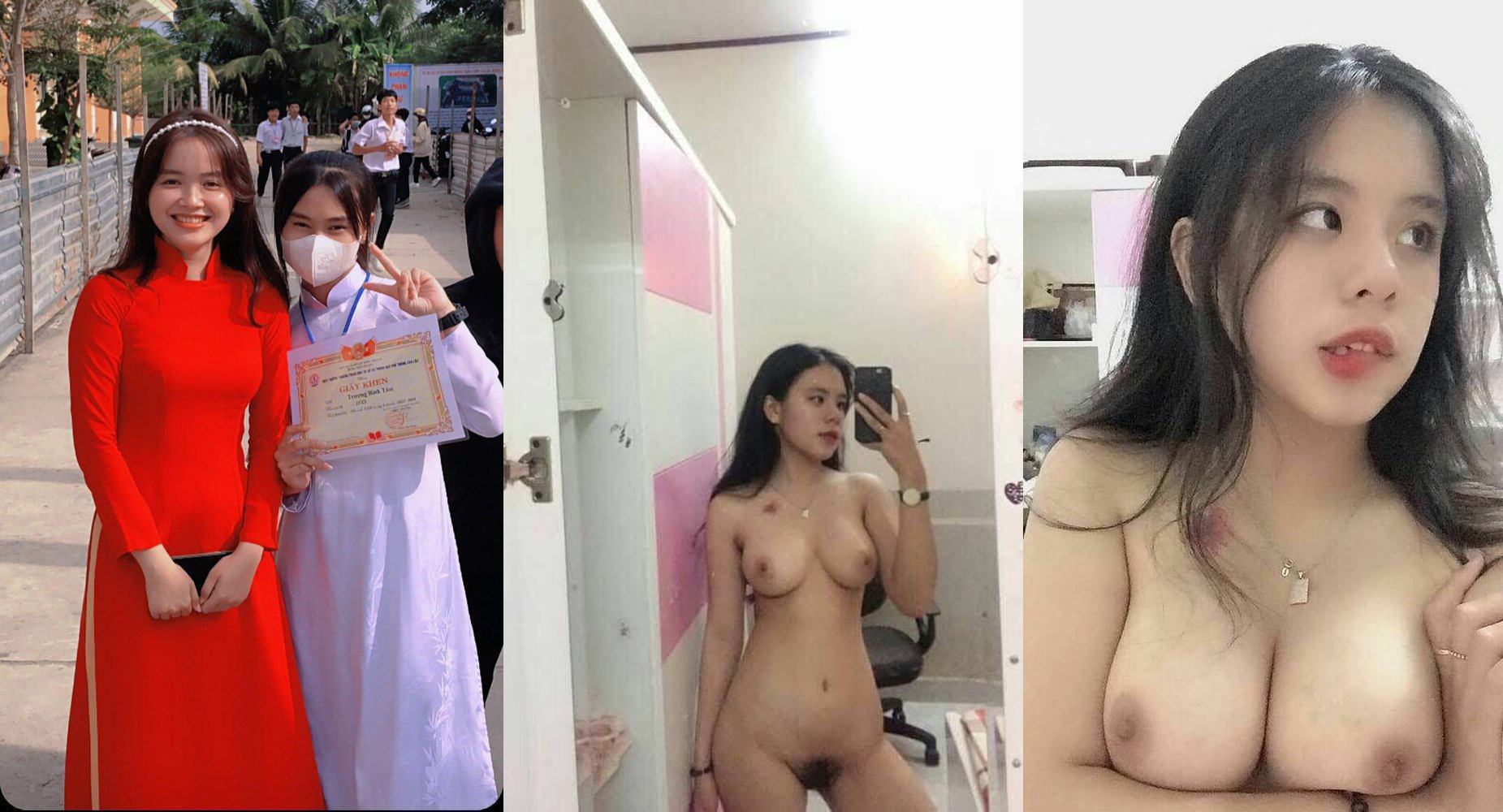 Poster of Cô giáo xinh đẹp thủ dâm show bím 4