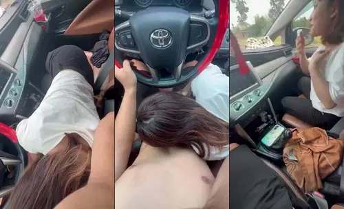 Poster of Đang lái xe em kéo quần anh ra bú mút chỉnh cần số