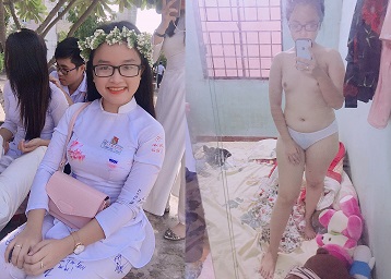 Poster of Em gái 2k Long An chatsex show hàng