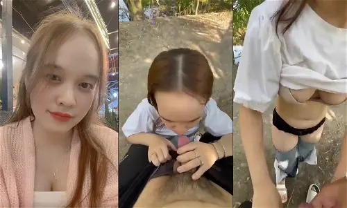 Poster of Em gái thích chơi cảm giác mạnh public ở rặng dừa làm tình trước cửa phòng trọ