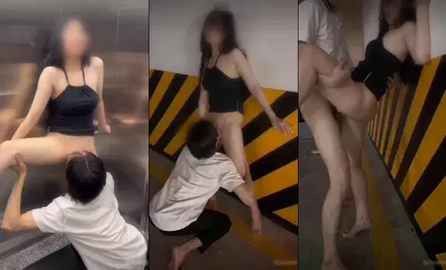 Poster of Full video vợ dâm gặp trai lạ bị đụ từ thang máy xuống hầm để xe – vkcklananh9496 – Phần 1