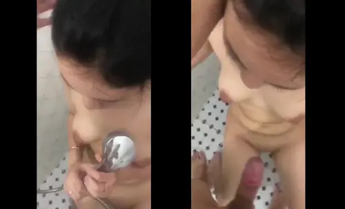 Poster of Tắm chung em bướm múp gạ chịch gặp anh trai yếu sinh lý không chịu được 1 phút